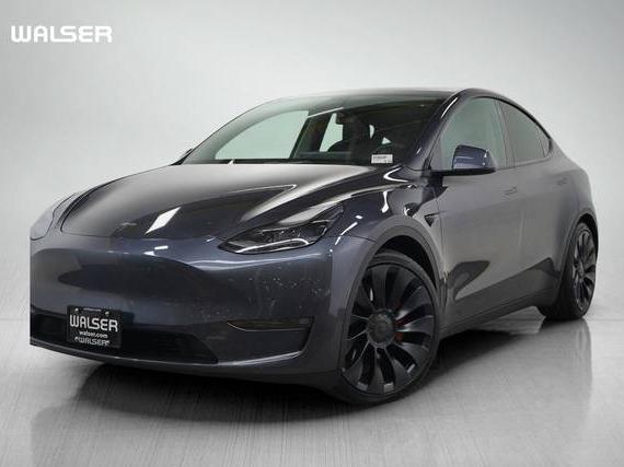 TESLA MODEL Y 2021 5YJYGDEF2MF194928 image